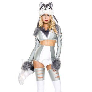 Wild Wolf Woman Costume